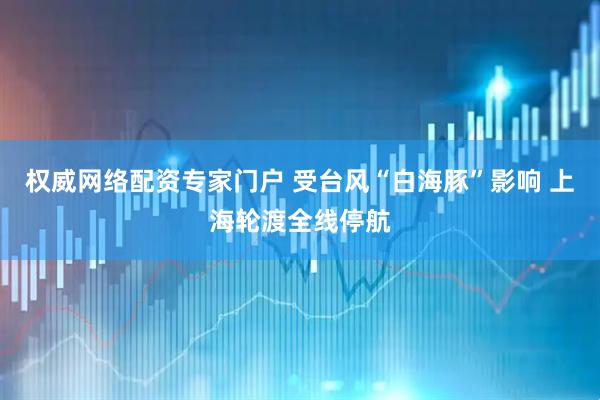权威网络配资专家门户 受台风“白海豚”影响 上海轮渡全线停航